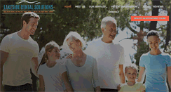 Desktop Screenshot of lakesidedentalsolutions.com